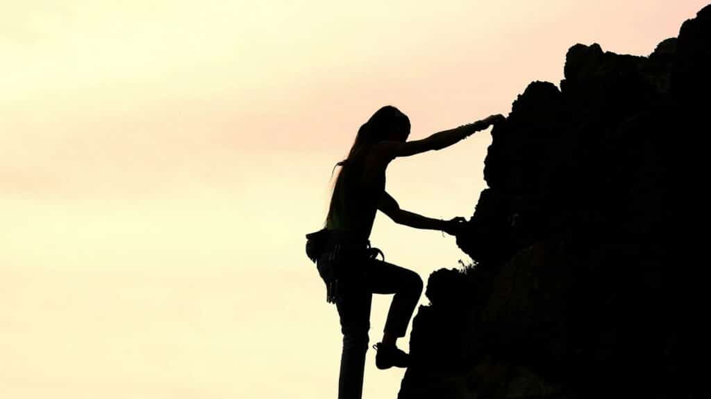 Rock climber try again for determination after failure for Luke 5 message Mt Zion Baptist Church Sioux City
